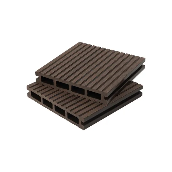WPC Composite Wood Decking Plank Exterior Outdoor Hollow Pavimento WPC Decking Flooring